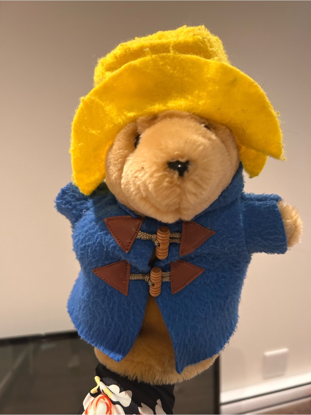 Vintage paddington bear puppet